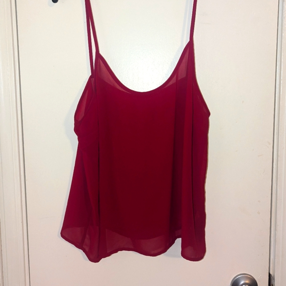 Sheer Mesh Tank Top